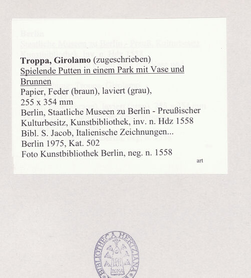 Rückseite von bh542017_recto