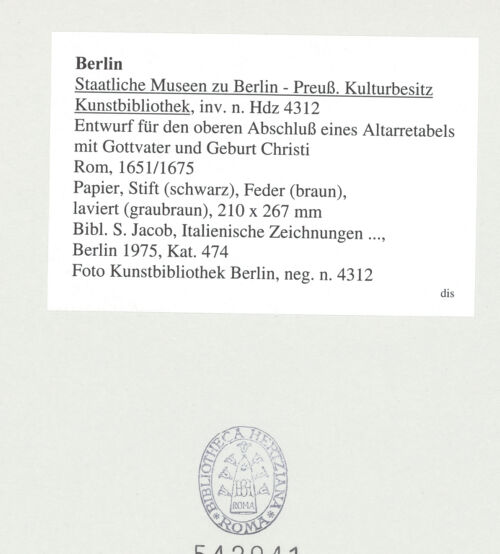 Rückseite von bh542041_recto