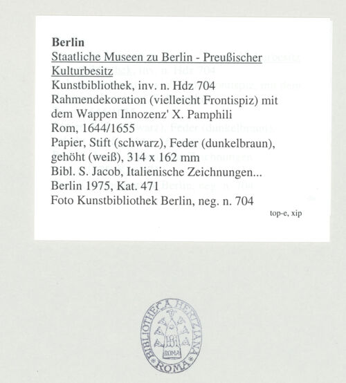 Rückseite von bh542043_recto