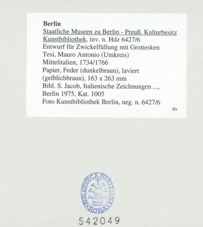 Rückseite von bh542049_recto