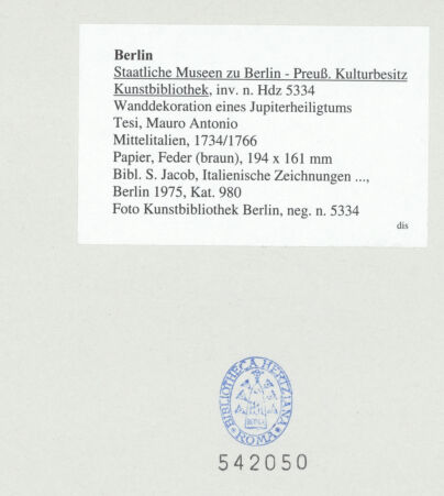 Rückseite von bh542050_recto