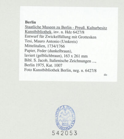 Rückseite von bh542053_recto