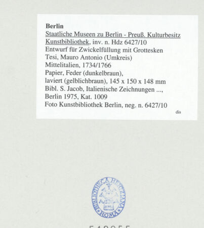 Rückseite von bh542055_recto