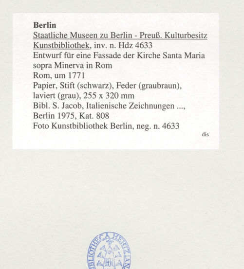 Rückseite von bh542244_recto