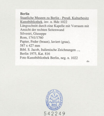 Rückseite von bh542249_recto