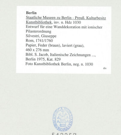 Rückseite von bh542257_recto