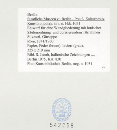 Rückseite von bh542258_recto