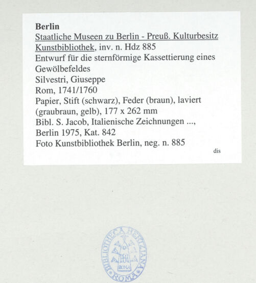 Rückseite von bh542273_recto