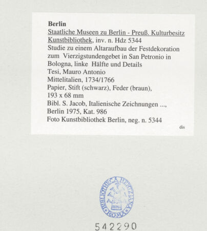 Rückseite von bh542290_recto