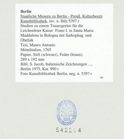 Rückseite von bh542294_recto