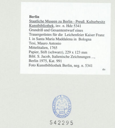 Rückseite von bh542295_recto