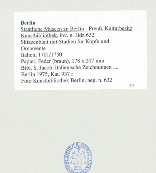 Rückseite von bh542307_recto