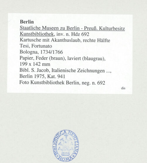 Rückseite von bh542310_recto