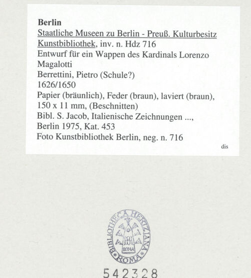 Rückseite von bh542328_recto