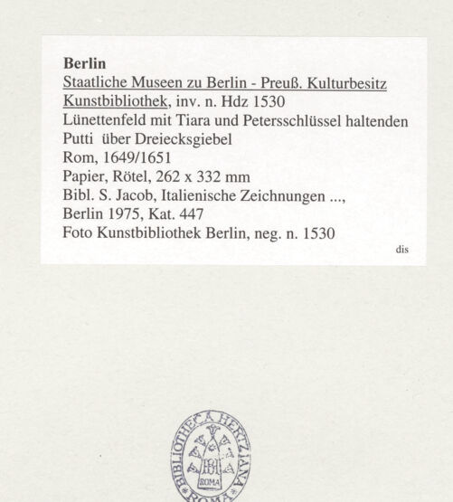 Rückseite von bh542332_recto