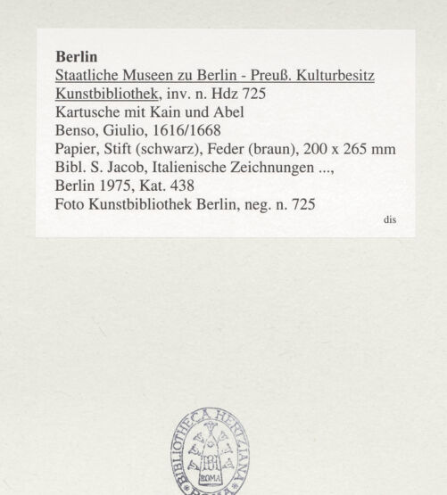 Rückseite von bh542336_recto