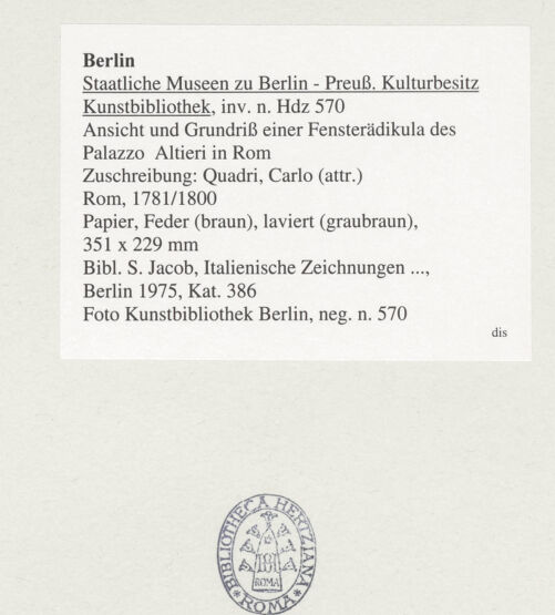 Rückseite von bh542361_recto