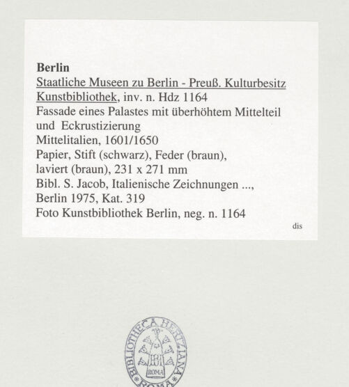 Rückseite von bh542377_recto