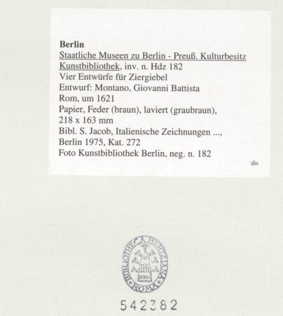 Rückseite von bh542382_recto