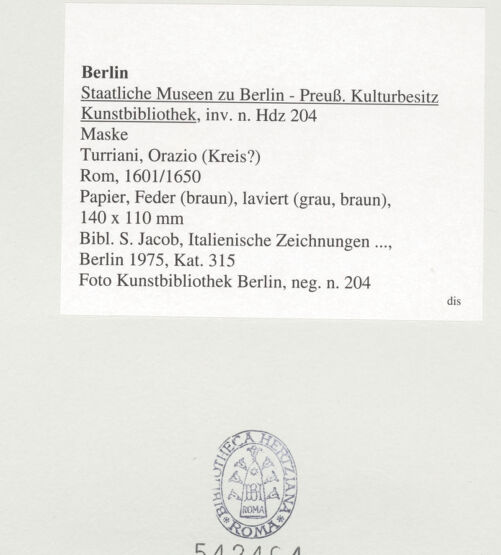 Rückseite von bh542404_recto