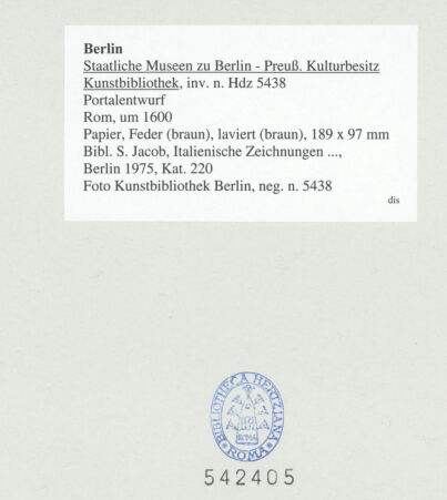 Rückseite von bh542405_recto