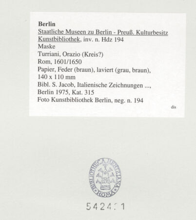 Rückseite von bh542421_recto