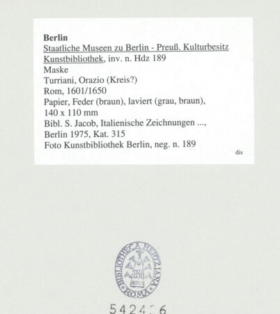 Rückseite von bh542426_recto