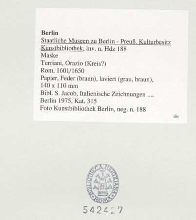 Rückseite von bh542427_recto