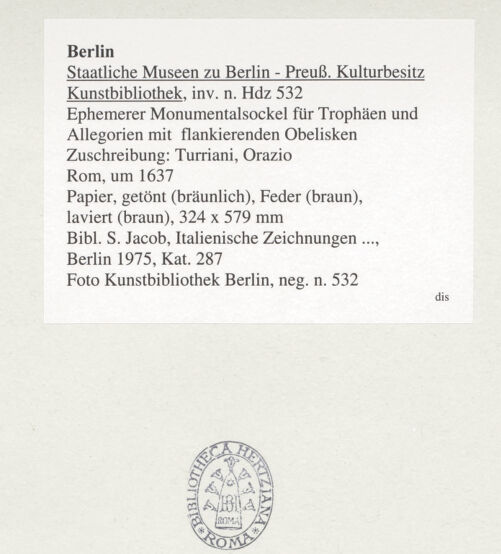 Rückseite von bh542437_recto