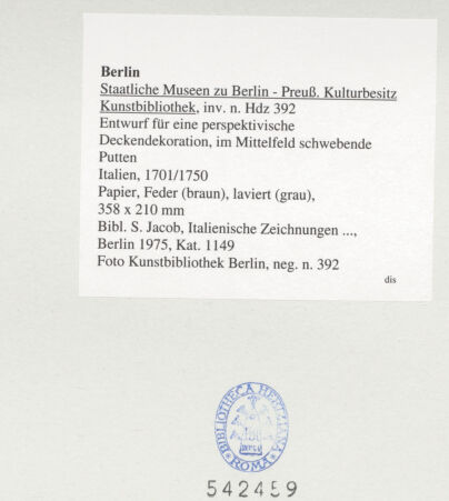 Rückseite von bh542459_recto