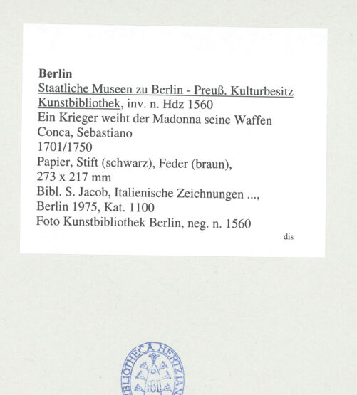 Rückseite von bh542493_recto