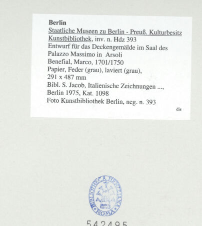 Rückseite von bh542495_recto