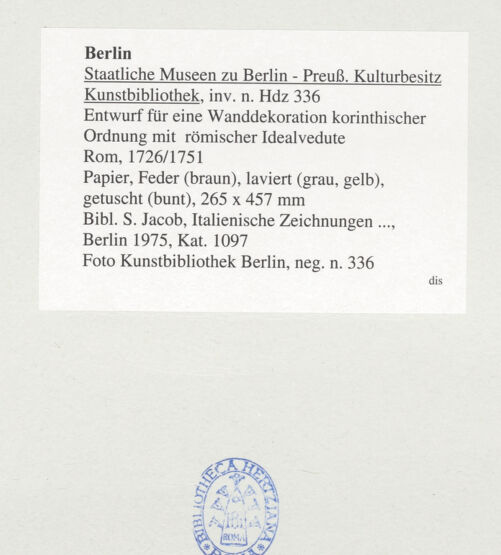 Rückseite von bh542496_recto