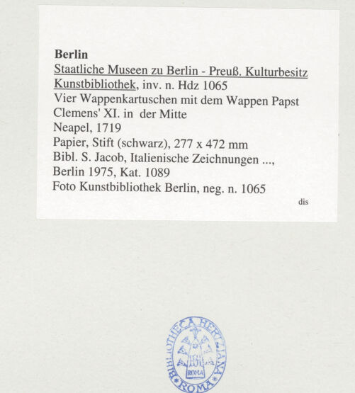 Rückseite von bh542503_recto