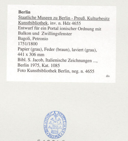 Rückseite von bh542509_recto