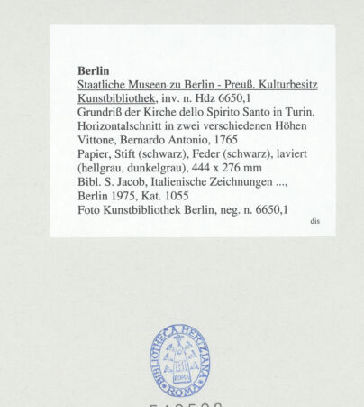 Rückseite von bh542528_recto