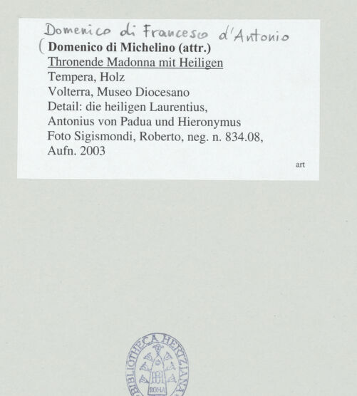 Rückseite von bh542843_recto