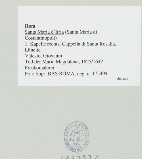 Rückseite von bh543230_recto