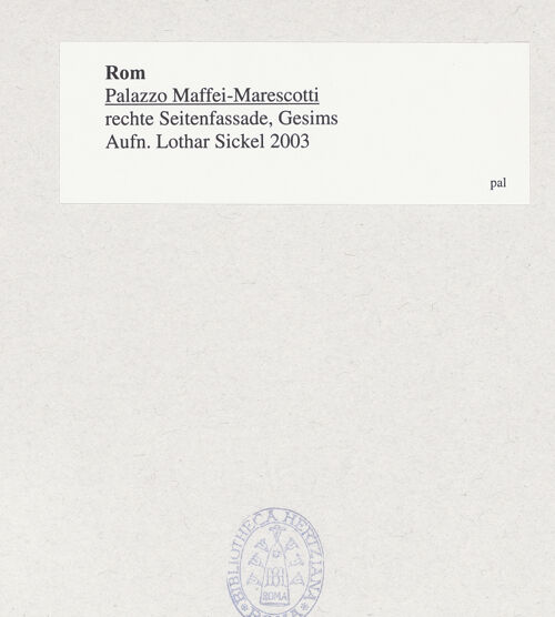 Rückseite von bh543249_recto