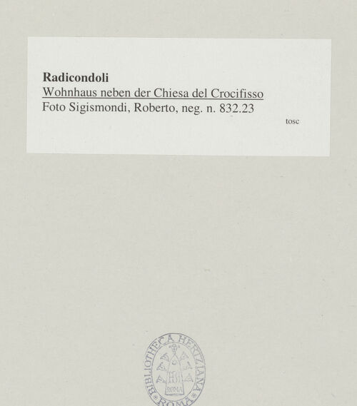 Rückseite von bh543363_recto