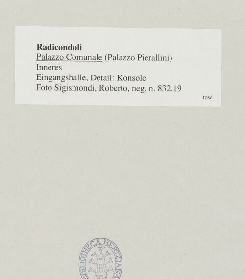 Rückseite von bh543367_recto