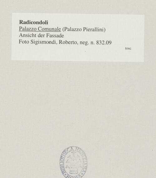 Rückseite von bh543374_recto