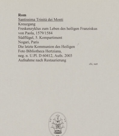 Rückseite von bh543556_recto