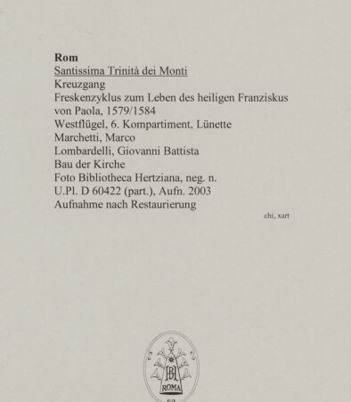 Rückseite von bh543561_recto