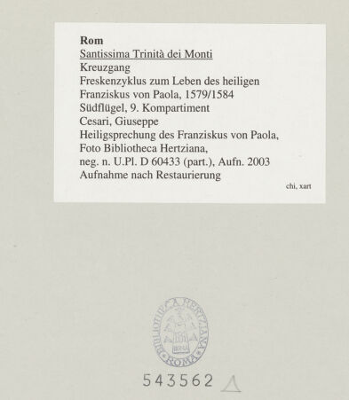 Rückseite von bh543562_recto