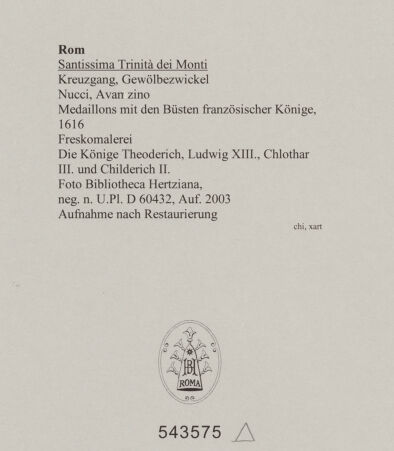 Rückseite von bh543575_recto