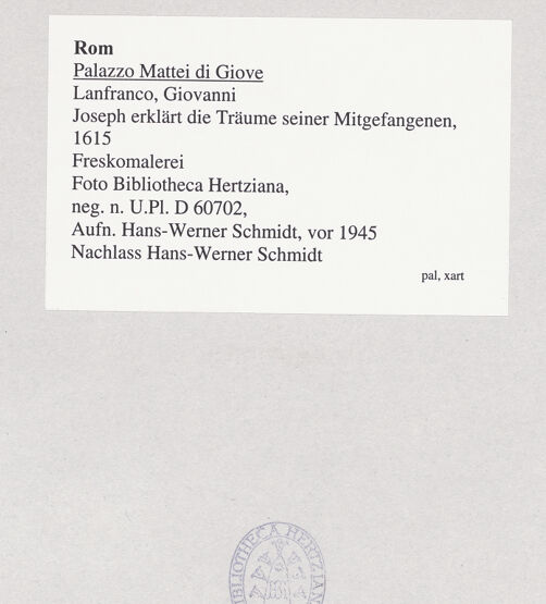 Rückseite von bh543747_recto