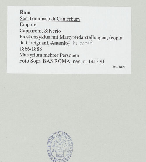 Rückseite von bh544424_recto