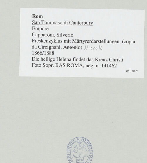 Rückseite von bh544441_recto