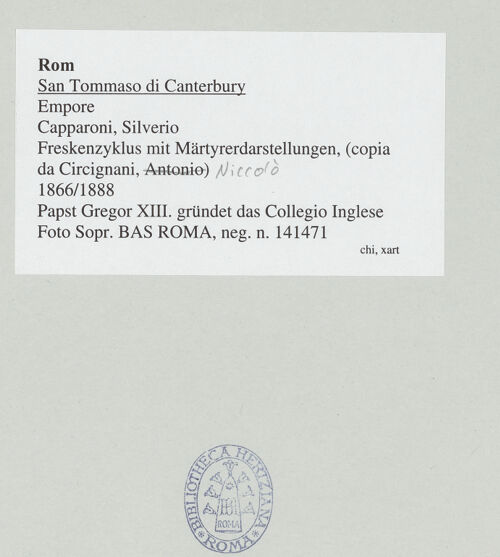 Rückseite von bh544451_recto